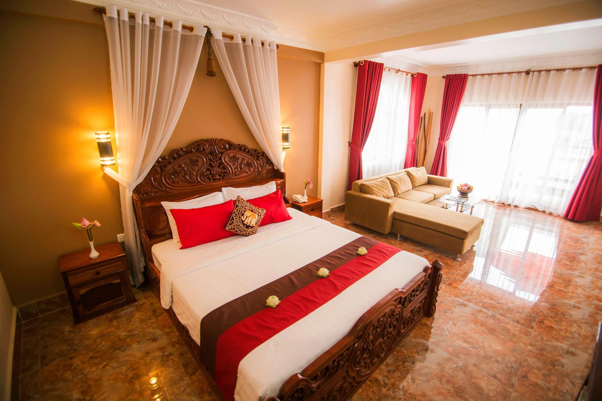 סיאם ריפ Reaksmey Chanreas Hotel מראה חיצוני תמונה