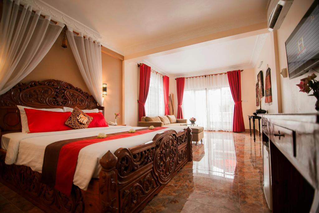 סיאם ריפ Reaksmey Chanreas Hotel מראה חיצוני תמונה